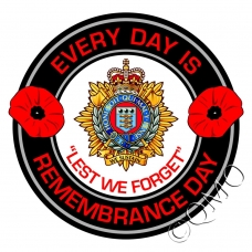 RLC Royal Logistic Corps Remembrance Day Sticker